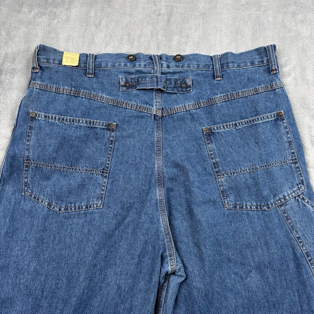 RRL Ralph Lauren Paint Pants Indigo Cotton Men's Size 38x35 Made In USA - Picture 11 of 12